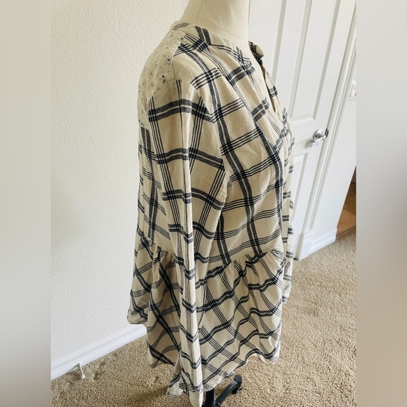 Oddi plaid and floral tunic - Picture 2 of 5